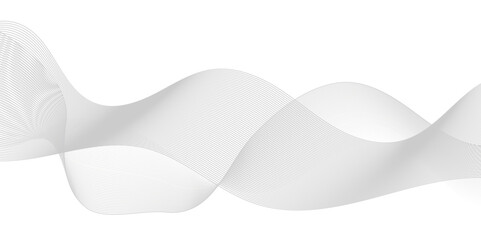 Abstract dynamic creative smooth beautiful space digital composite sound and wave bland line. frequency flow business stripe gradient white vector technology template background.