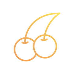Cherry Vector icon