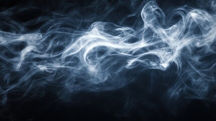 Obraz premium Abstract swirling smoke