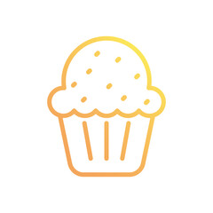 Muffin Vector icon