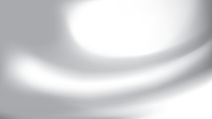 Abstract white and gray gradient background. Vector illustration.