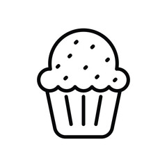 Muffin Vector icon