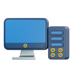 Computer 3D Illustration