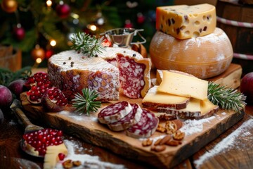 Obraz premium Bavarian Cheese with Traditional Flavor