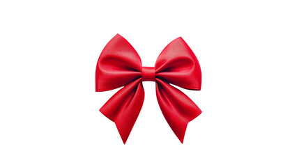 Fototapeta premium Red bow png