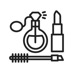 Woman Cosmetics icon vector image. Suitable for mobile apps, web apps and print media.