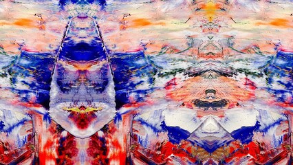 Abstract art background . Hand painting artwork on canvas .