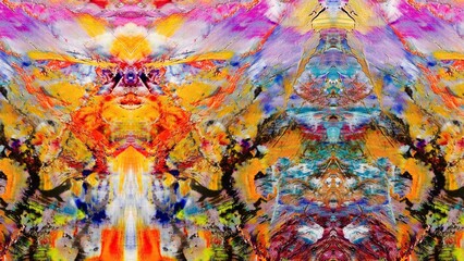 Abstract art background . Hand painting artwork on canvas .