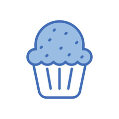 Muffin Vector icon