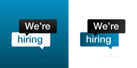 We are hiring. we're hiring creative concept. Hiring creative work. open vacancy design, Join our team social media poster design.  Hiring recruitment open vacancy design. Creative Job poster.