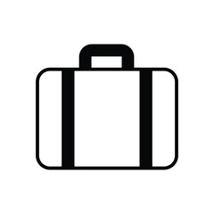 Suitcase  Vector icon