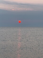 kite on the sea