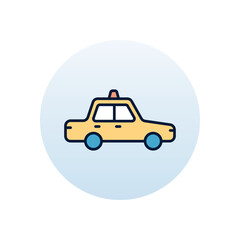 Taxi Vector icon