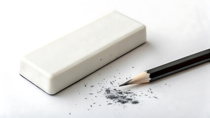 pencil and eraser