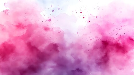 Soft Pink Watercolor Abstract Background with Gradients and Texture
