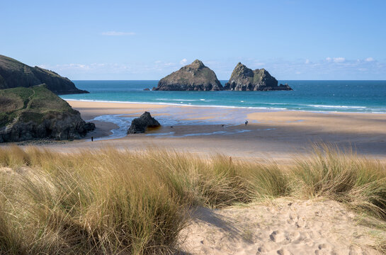 Holywell Bay Cornwall England UK Europe
