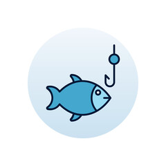 Fishing Vector icon