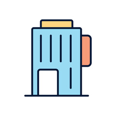 Hotel Vector icon