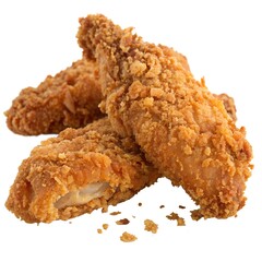 fried chicken nuggets on transparent background.png
