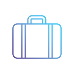 Suitcase  Vector icon