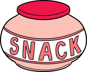 Illustration of snack
