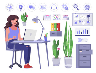 020 - 2Office worker WOMAN