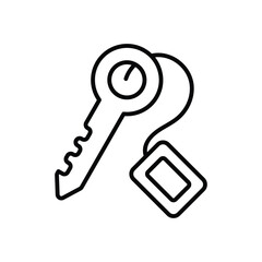 Room key  Vector icon