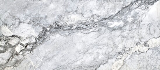 Obraz premium Elegant Marble Texture Surface with Grey Veins for Interior Design