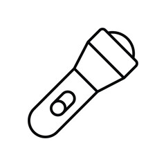 Flashlight  Vector icon