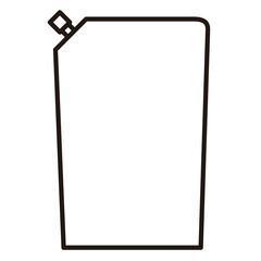 洗剤等の詰め替えの容器のイラスト