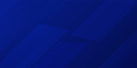 Obraz premium Abstract blue background. Modern simple blue geometric design. Minimal shapes. Suit for booklet, brochure, banner, poster, website, flyer, cover, corporate, backdrop. Vector EPS 10