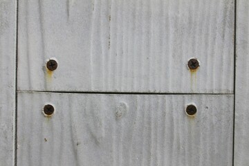 old wooden door with metal handle
