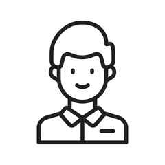 Retailer icon vector image. Suitable for mobile apps, web apps and print media.