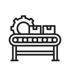 Obraz premium Manufacturer icon vector image. Suitable for mobile apps, web apps and print media.