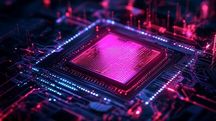 Obraz premium AI concept controlling technological tools