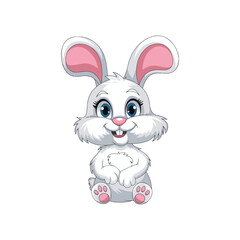 Obraz premium easter bunny with easter egg