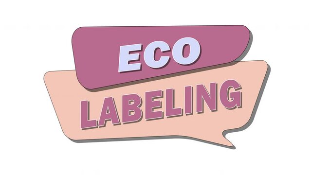 Eco labeling is a certification system that identifies products and services that meet environmental sustainability standards. 