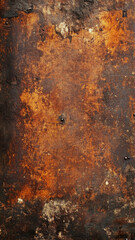 Vintage weathered metal surface showing aged corrosion and gritty realism.

