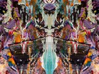 Abstract art background . Hand painting artwork on canvas .