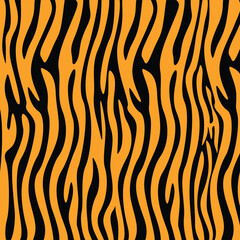 Wildlife Inspired Tiger Stripes Background with Strong and Energetic Visual Appeal
