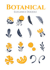 Botanical Elegance Doodle