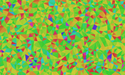 Abstract 2D Geometric Colorful Background