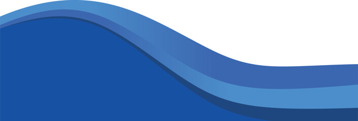 Elegant Wave Footer Decoration 