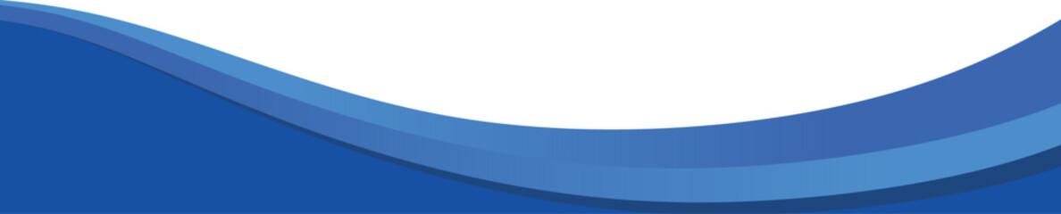 Elegant Wave Footer Decoration 