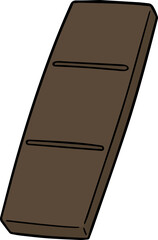 Illustration of chocolate bar
