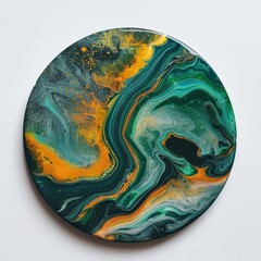 Acrylic pouring wedding ring accessories accessory gemstone.