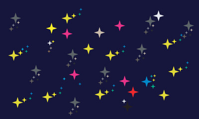 Stars background vector file download | ANy changes can be possible