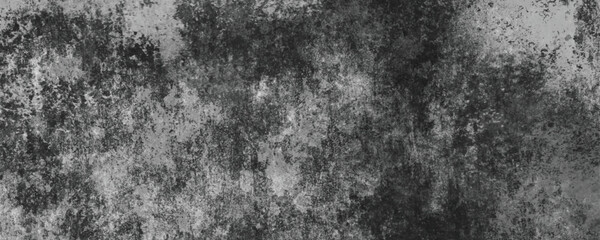 A Grunge-Inspired Texture on a Dark and Distressed Concrete Wall with Scratched Layers

