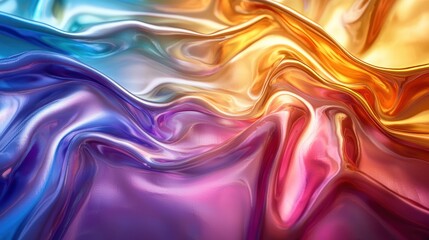 Fototapeta premium Abstract liquid drapes