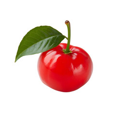 Acerola Cherry: Fruit, Vitamin C on white background